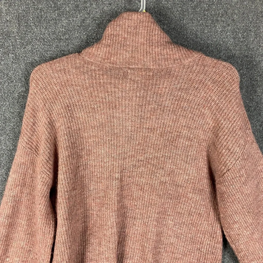 Marled Sweater Women's Medium Knit Henley Acrylic Blend‎ Adults M - Picture 8 of 8